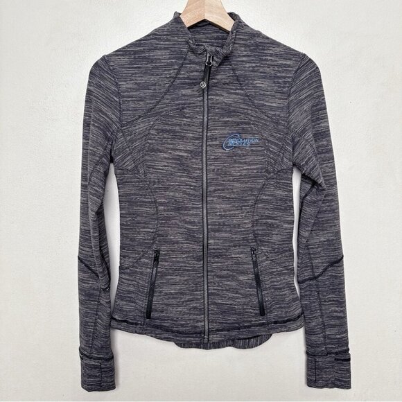 Lululemon Womens 6 Space Dye Active Track Jacket - Picture 3 of 16